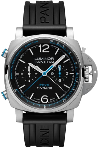 Panerai Luminor 1950 44 PCYC Chrono Flyback Automatic Titanium / Black