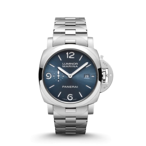 Panerai Luminor Marina 44 3 Days Automatic Stainless Steel / Light Blue / Bracelet