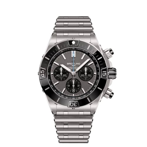 Breitling Super Chronomat B01 44 Titanium / Grey / Rouleaux