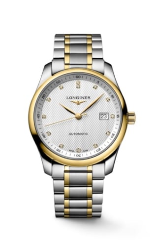Longines Master Collection 40 Date Stainless Steel - Yellow Gold / Silver / Bracelet