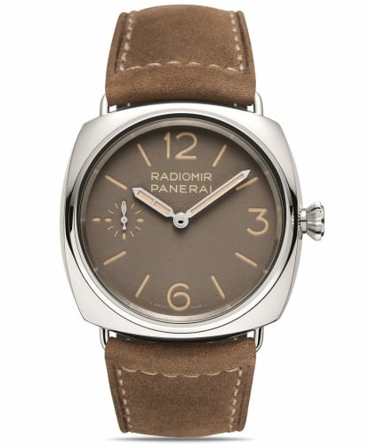 Panerai Radiomir Officine Stainless Steel / Brown