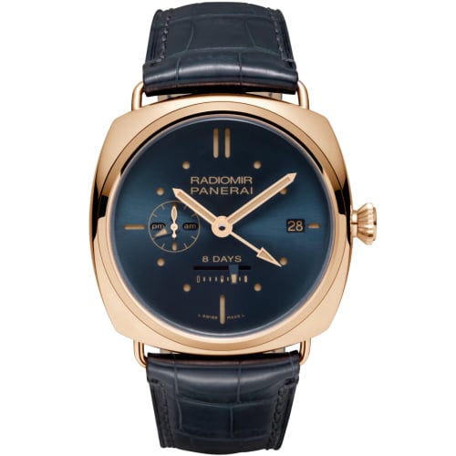 Panerai Radiomir 8 Days GMT Oro Rosso Blue