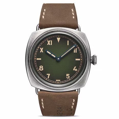 Panerai Radiomir California Patina Steel / Green