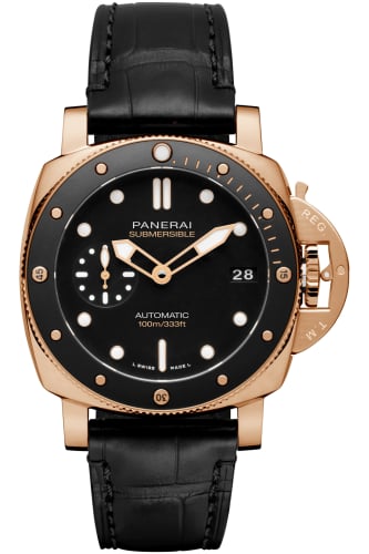 Panerai Luminor Submersible 42 3 Days Automatic Goldtech / Black