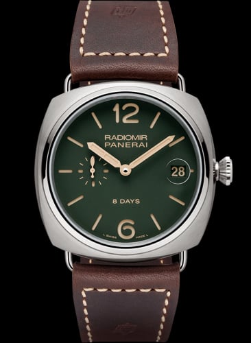 Panerai Radiomir 8 Days Titanio / Green