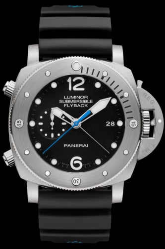 Panerai Luminor Submersible 47 3 Days Chrono Flyback Automatic Titanium / Black