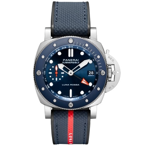 Panerai Submersible GMT Luna Rosas Titanio