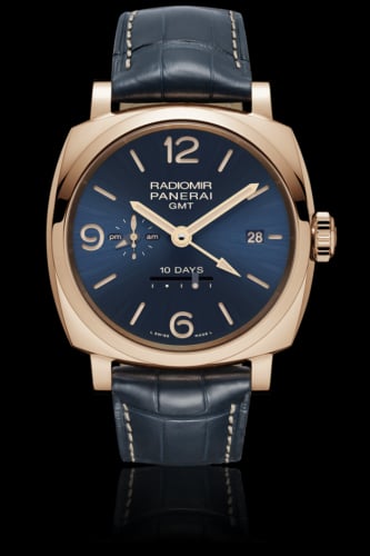 Panerai Radiomir 1940 10 Days GMT Oro Rosso Boutique Blue