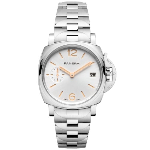 Panerai Luminor Due 38 Automatic Stainless Steel / Silver / Bracelet