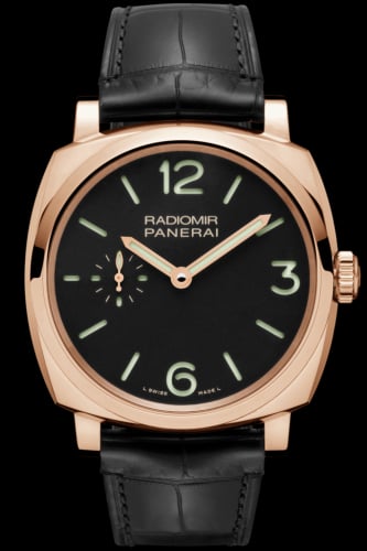 Panerai Radiomir 1940 42 3 Days Red Gold / Black