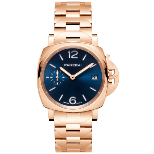 Panerai Luminor Due 38 Automatic Goldtech TuttoOro / Blue