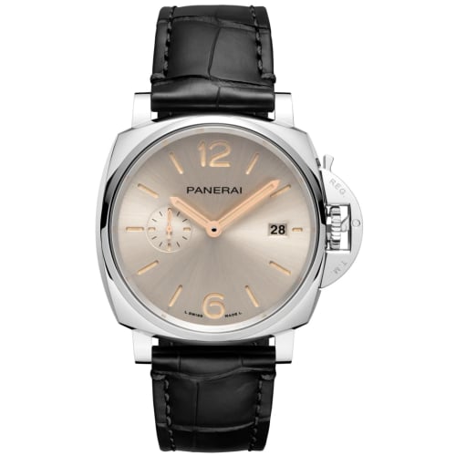 Panerai Luminor Due 42 3 Days Date Stainless Steel / Silver