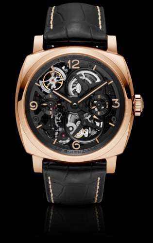 Panerai Radiomir 1940 Tourbillon GMT Oro Rosso Lo Scienziato