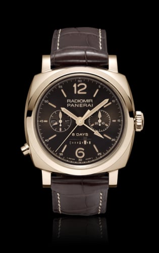 Panerai Radiomir 1940 Chrono Monopulsante Left-Handed 8 Days Oro Rosso