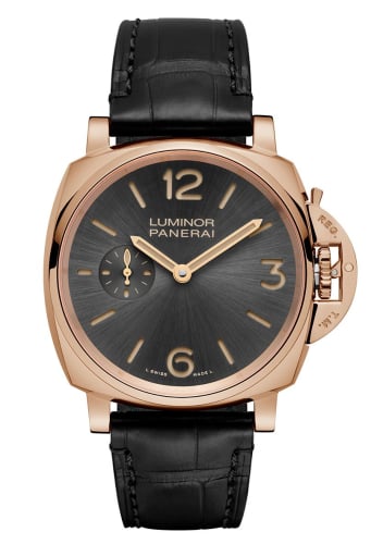 Panerai Luminor Due 42 3 Days Red Gold / Grey