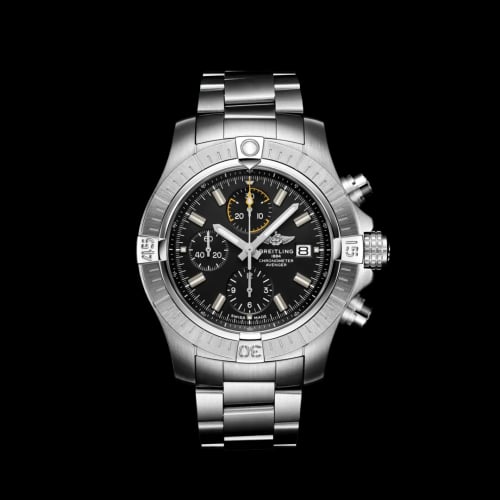 Breitling Avenger Chronograph 45 Stainless Steel / Black / Bracelet