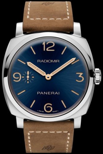 Panerai Radiomir 1940 3 Days Acciaio Boutique Blue