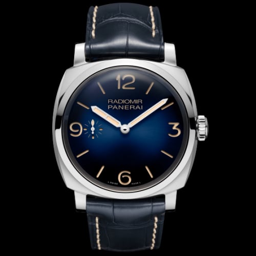 Panerai Radiomir 1940 47 3 Days Stainless Steel / Blue / Mediterraneo