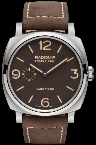 Panerai Radiomir 1940 3 Days Automatic Titanium / Brown