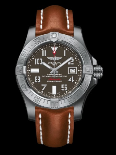 Breitling Avenger II Seawolf Stainless Steel / Tungsten Gray / Calf / Folding