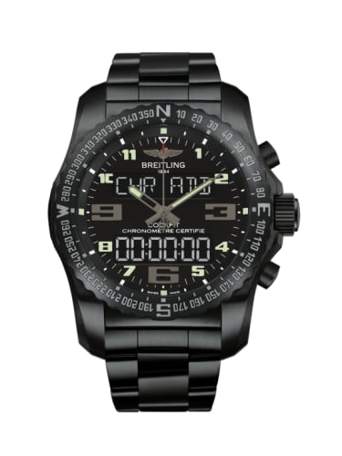 Breitling Cockpit B50 Night Mission / Black / Bracelet
