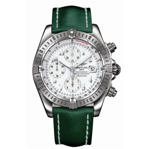 Breitling Chronomat Evolution Stainless Steel / White
