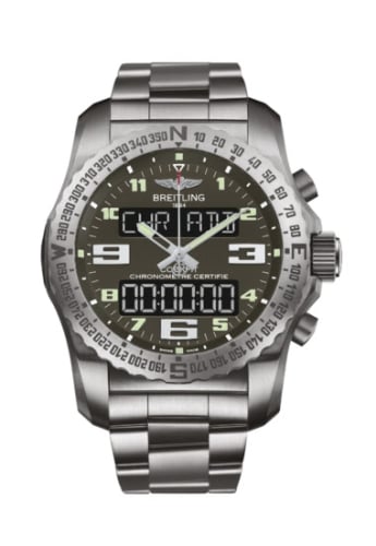 Breitling Cockpit B50 Titanium / Grey / Bracelet
