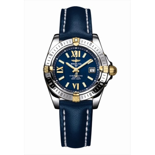 Breitling Cockpit Lady Blue / Calf
