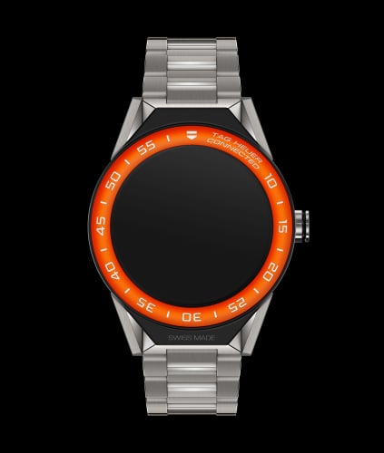TAG Heuer Carrera Connected Modular 45 Titanium / Orange Aluminum / Bracelet