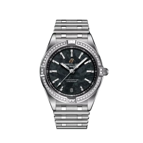 Breitling Chronomat 32 Stainless Steel - Diamond / Black MOP / Japan