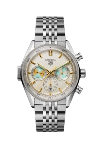TAG Heuer Carrera Chronograph Seafarer Stainless Steel / Silver