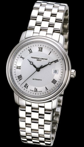 Frederique Constant Classics Automatic Stainless Steel / Silver / Bracelet