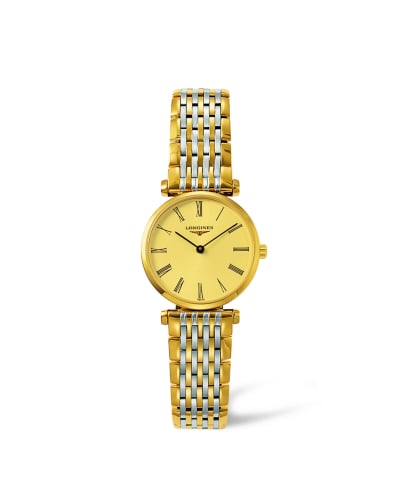 Longines La Grande Classique Quartz 24 Two Tone Yellow Roman