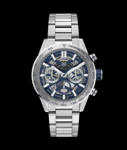 TAG Heuer Carrera Calibre Heuer 02 43 Stainless Steel / Skeleton / Japan