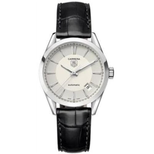 TAG Heuer Carrera Calibre 5 36 Stainless Steel / Silver / Alligator