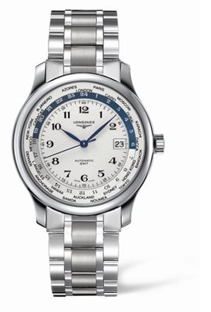 Longines Master Collection Worldtime Silver Bracelet