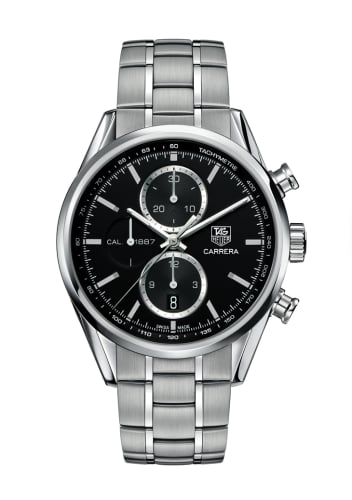 TAG Heuer Carrera Calibre 1887 41 Stainless Steel / Black / Bracelet