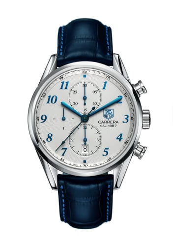 TAG Heuer Carrera Calibre 1887 41 Stainless Steel / Silver - Heritage / Alligator