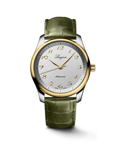 Longines Master Collection 40 Date Stainless Steel - Yellow Gold / Silver