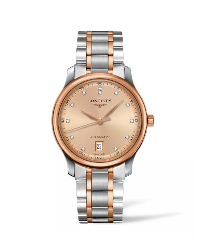 Longines Master Collection Date 38.5 Two Tone Rose / Bronze