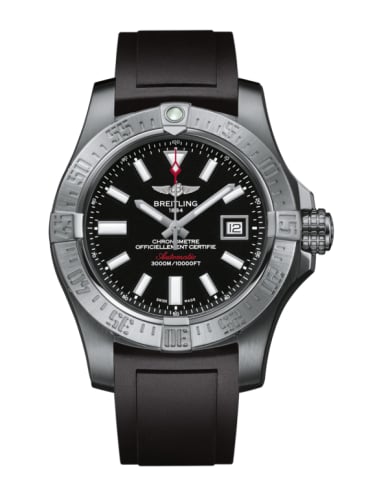 Breitling Avenger II Seawolf Stainless Steel / Volcano Black / Rubber