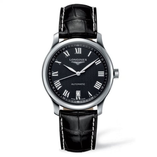 Longines Master Collection Date 38.5 Stainless Steel Black
