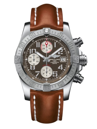 Breitling Avenger II Stainless Steel / Tungsten Gray / Calf / Pin