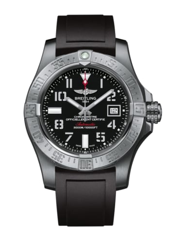 Breitling Avenger II Seawolf Stainless Steel / Volcano Black / Rubber