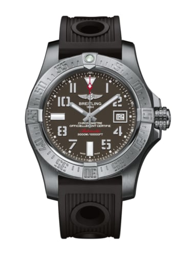 Breitling Avenger II Seawolf Stainless Steel / Tungsten Gray / Rubber / Folding