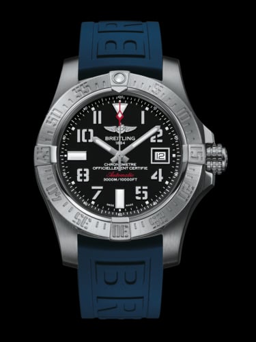 Breitling Avenger II Seawolf Stainless Steel / Volcano Black / Rubber / Folding