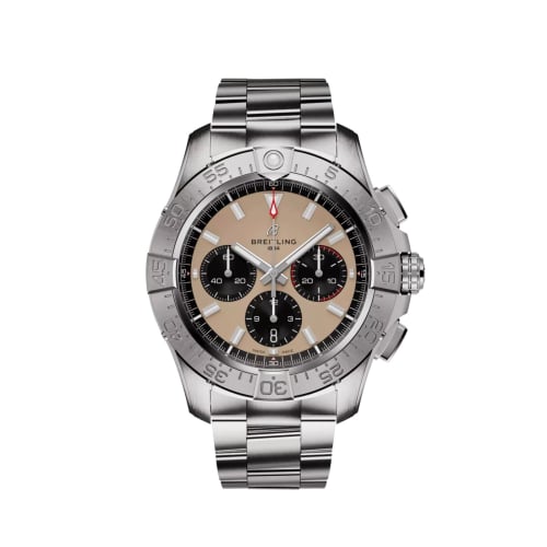 Breitling Avenger B01 Chronograph 44 Stainless Steel / Sand / Bracelet