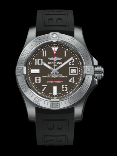 Breitling Avenger II Seawolf Stainless Steel / Tungsten Gray / Rubber / Folding