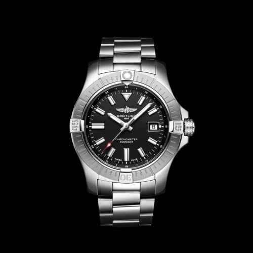 Breitling Avenger Automatic 43 Stainless Steel / Black / Bracelet