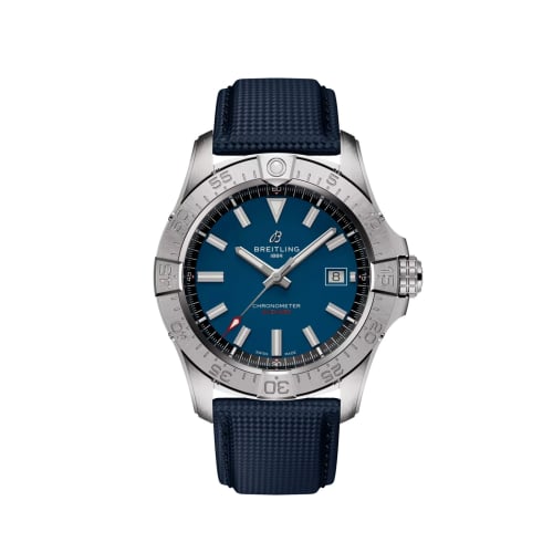Breitling Avenger Automatic 42 Stainless Steel / Blue / Strap